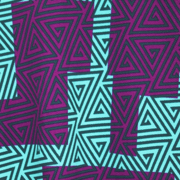 LuLaRoe Cassie Skirt Plus Size 3XL purple NEW - Picture 4 of 6